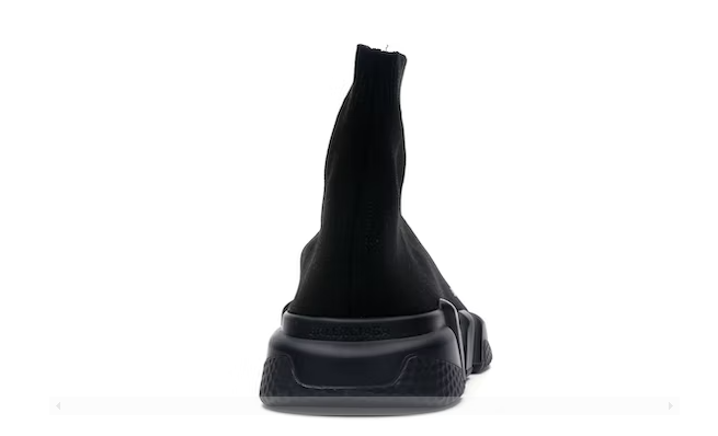 BALENCIAGA SPEED TRAINER BLACK