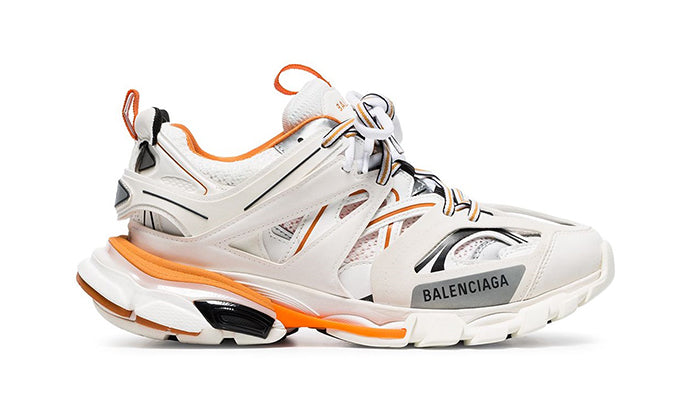 BALENCIAGA TRACK WHITE ORANGE