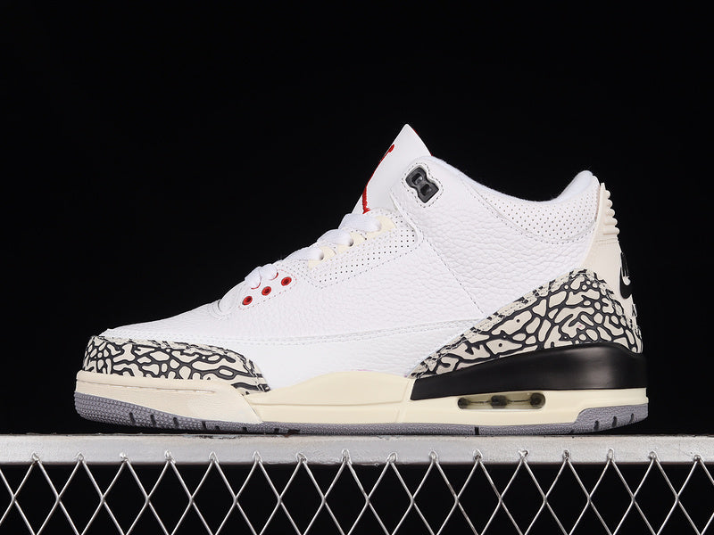 JORDAN 3 RETRO WHITE CEMENT REIMAGINED