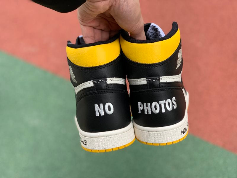 NIKE AIR JORDAN 1 RETRO HIGH “NOT FOR RESALE” VARSITY MAIZE - Alti Brand 