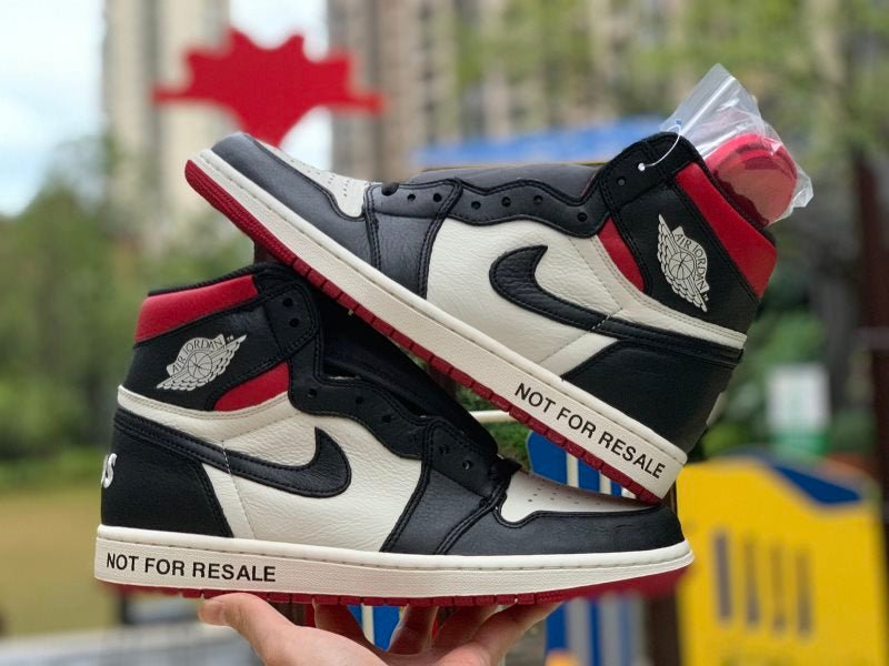 NIKE AIR JORDAN 1 RETRO HIGH “NOT FOR RESALE” VARSITY RED - Alti Brand 