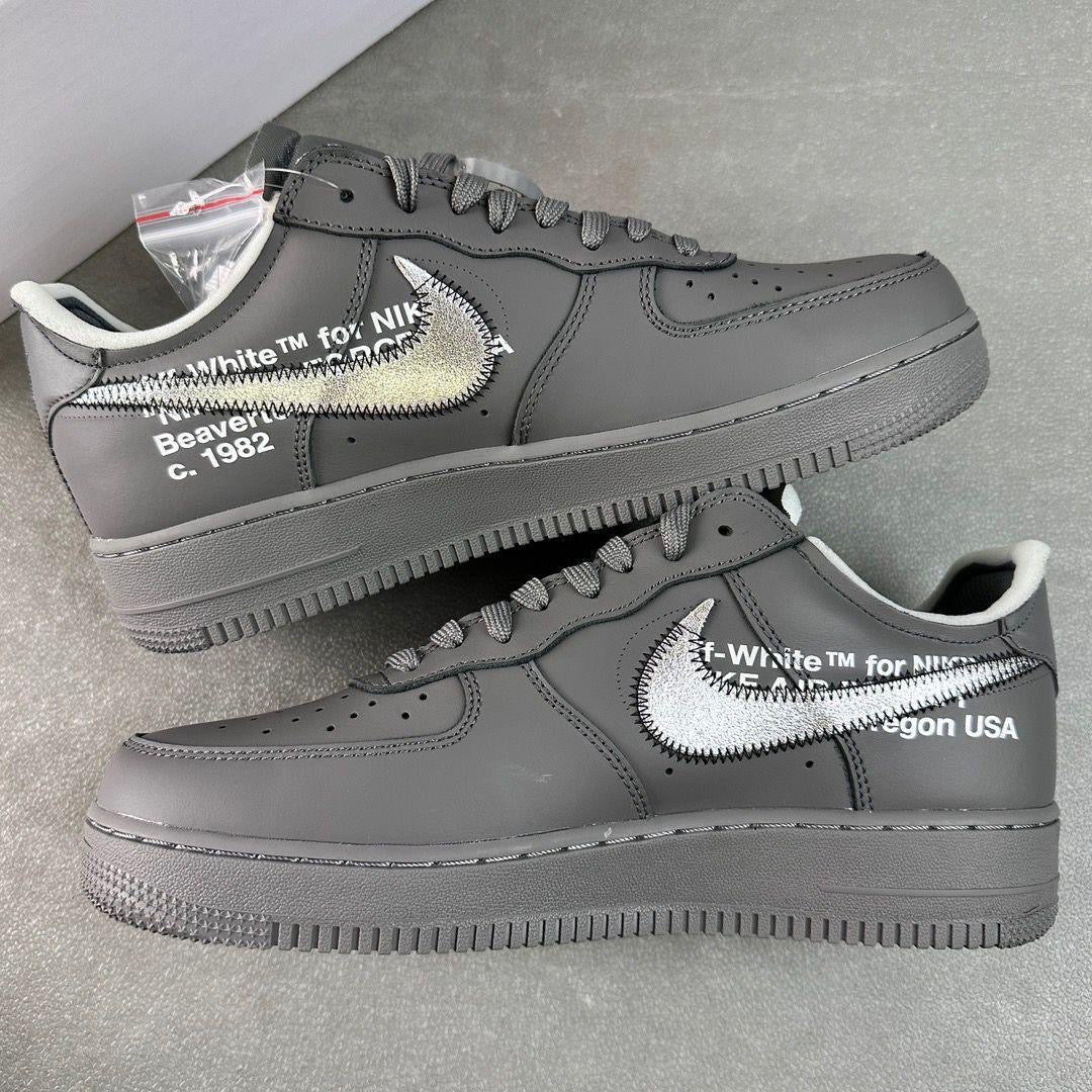 NIKE AIR FORCE 1 x OFF WHITE “ GREY “