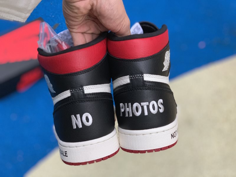 NIKE AIR JORDAN 1 RETRO HIGH “NOT FOR RESALE” VARSITY RED - Alti Brand 