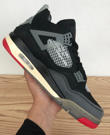 OFF-WHITE X AIR JORDAN 4 “BRED”