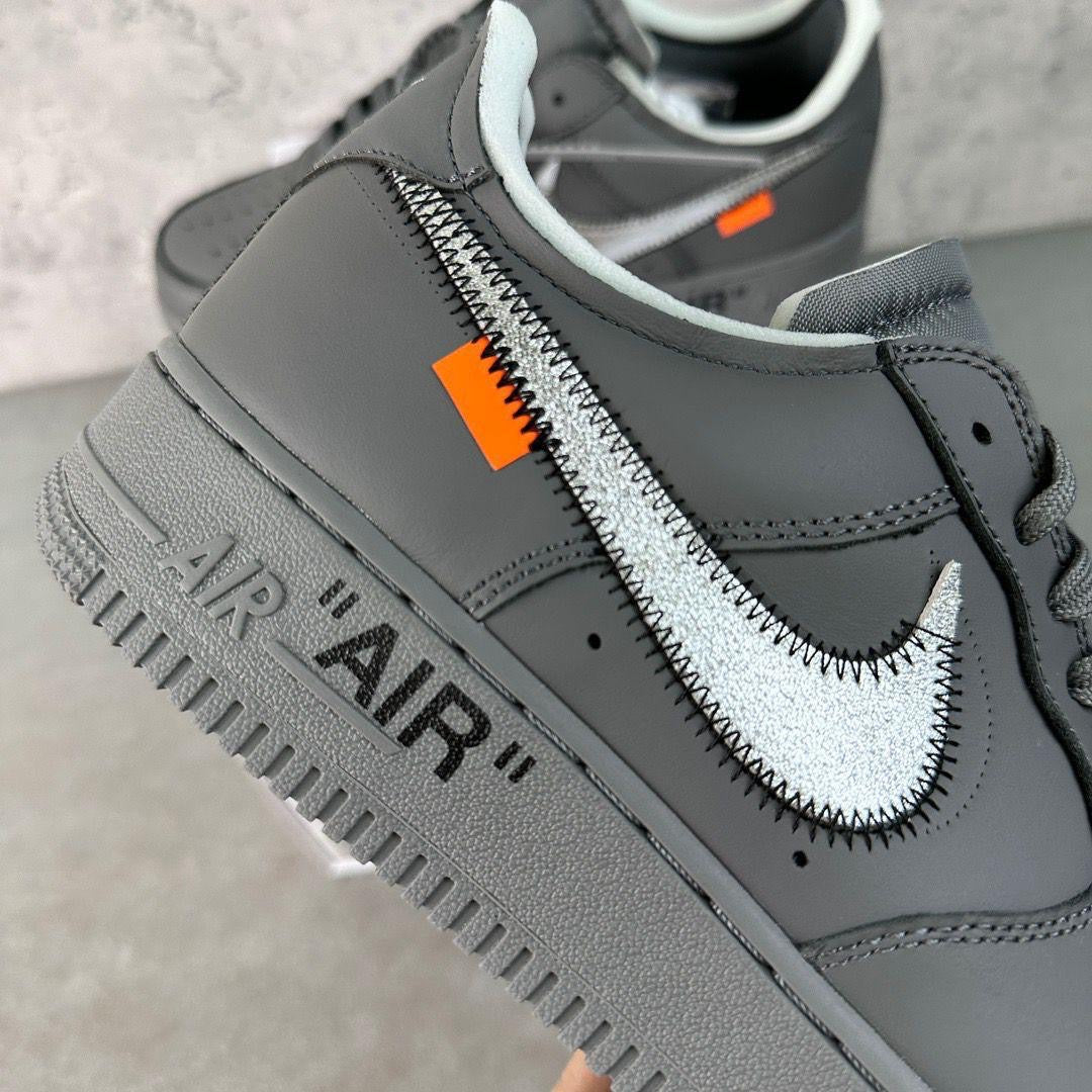 NIKE AIR FORCE 1 x OFF WHITE “ GREY “