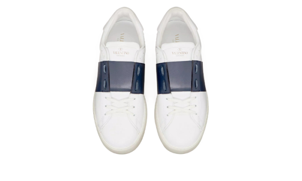 VALENTINO GARAVANI SNEAKER OPEN VLTN BLUE STRIP