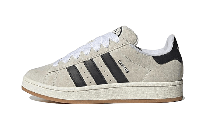 ADIDAS CAMPUS CRYSTAL WHITE CORE BLACK