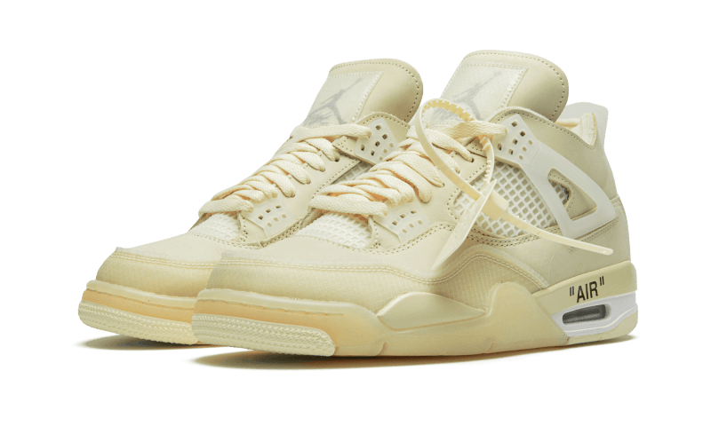 NIKE x OFF-WHITE SNEAKERS AIR JORDAN 4 - Alti Brand 