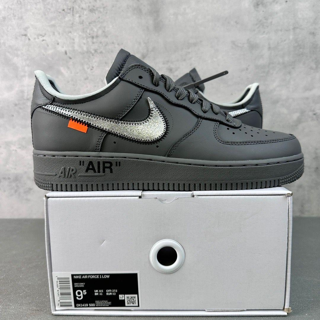 NIKE AIR FORCE 1 x OFF WHITE “ GREY “