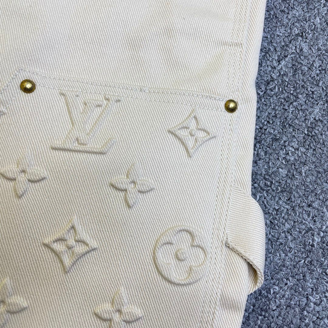 LOUIS VUITTON SHORTS DENIM “BEIGE”