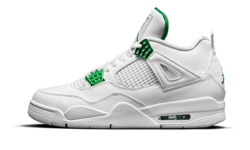 JORDAN 4 METALLIC GREEN