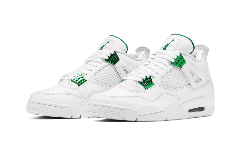 JORDAN 4 METALLIC GREEN
