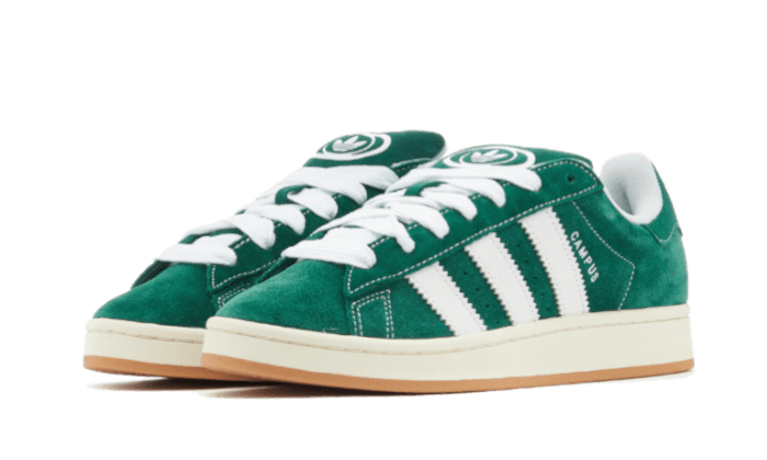 ADIDAS CAMPUS DARK GREEN CLOUD WHITE