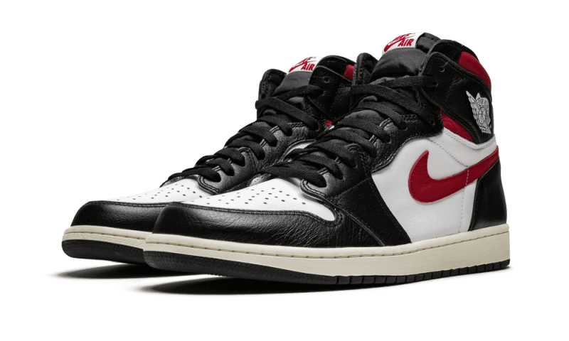 AIR JORDAN 1 HIGH BLACK GYM RED