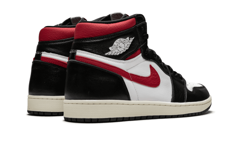 AIR JORDAN 1 HIGH BLACK GYM RED