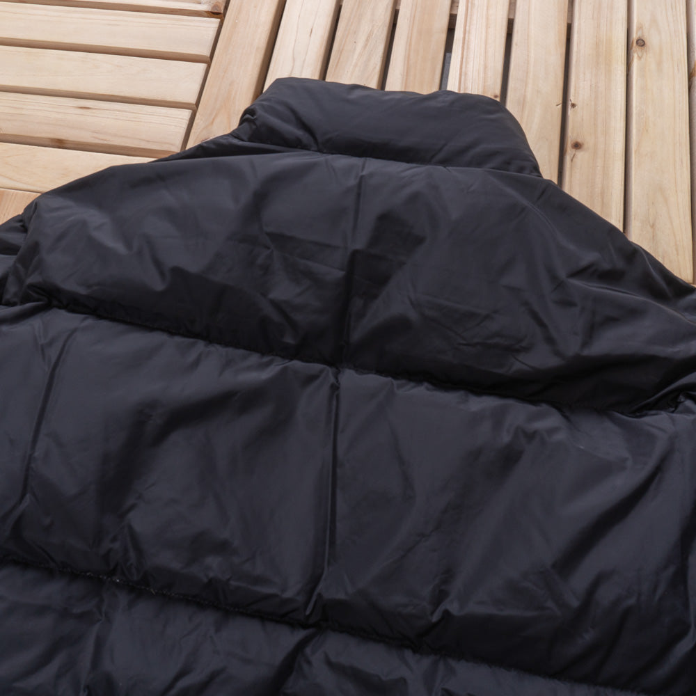 Palm Angels Logo Trim Short Down Jacket