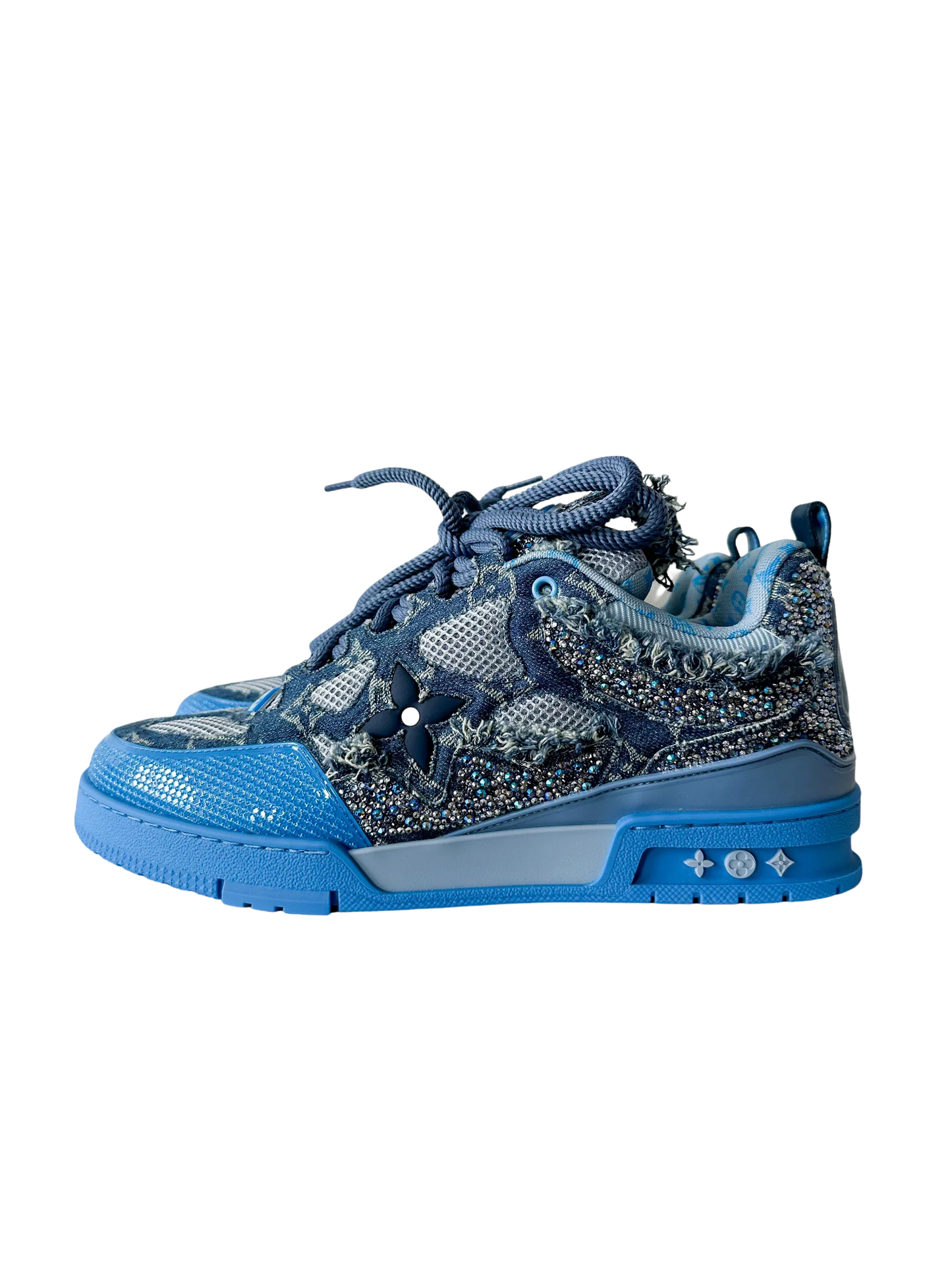 LOUIS VUITTON SKATE SWAROSKI BLUE