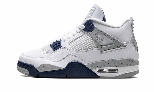 AIR JORDAN 4 RETRO WHITE MIDNIGHT NAVY