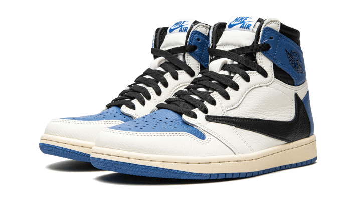 AIR JORDAN 1 HIGH TRAVIS SCOTT MILITARY BLUE