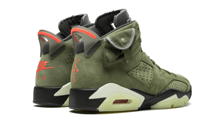 JORDAN 6 TRAVIS SCOTT MEDIUM OLIVE