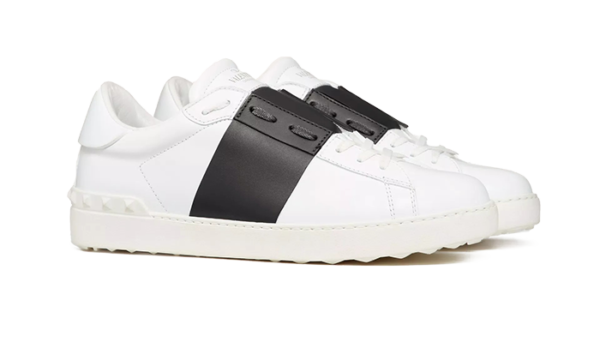 VALENTINO GARAVANI SNEAKER OPEN VLTN BLACK STRIP