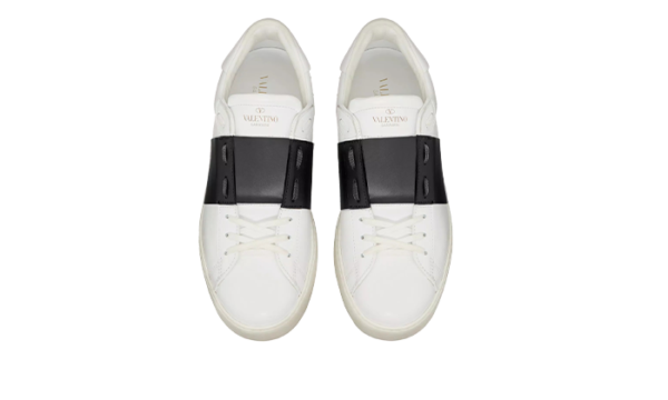 VALENTINO GARAVANI SNEAKER OPEN VLTN BLACK STRIP