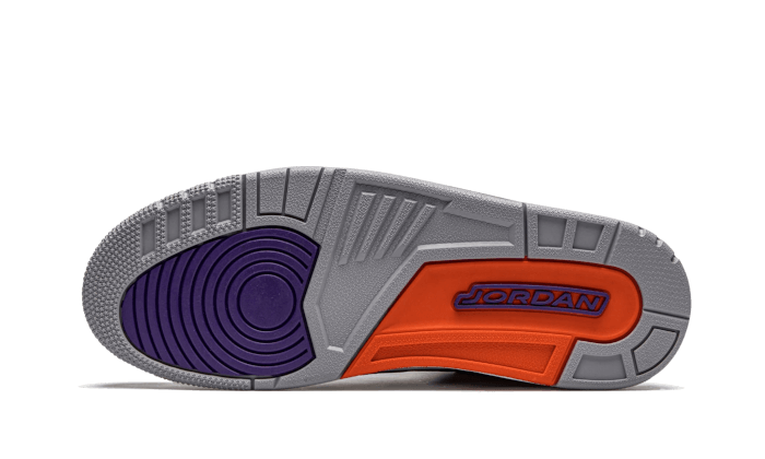 AIR JORDAN 3 BLACK COURT PURPLE