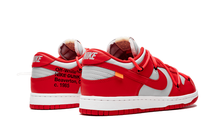 NIKE DUNK X OFF WHITE UNIVERSITY RED
