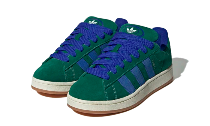 ADIDAS CAMPUS DARK GREEN SEMI LUCID BLUE