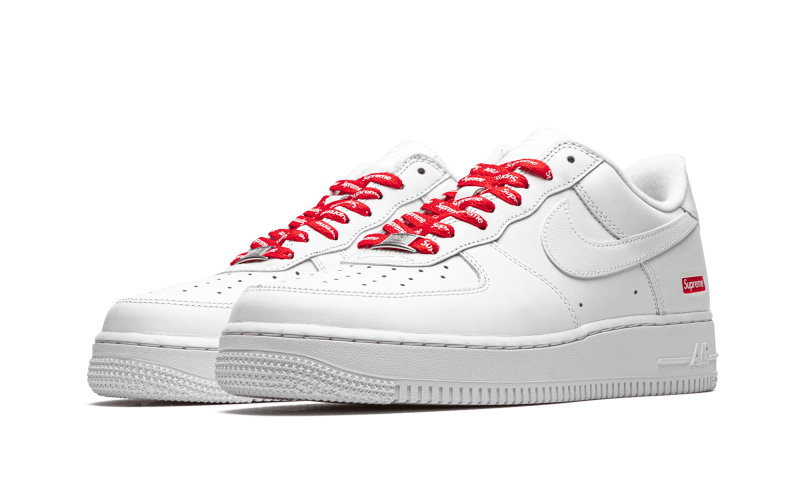 NIKE AIR FORCE 1 WHITE SUPREME