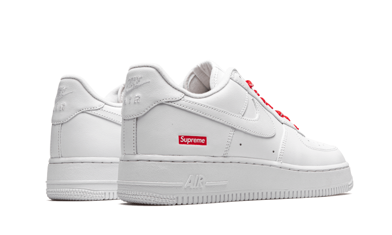 NIKE AIR FORCE 1 WHITE SUPREME