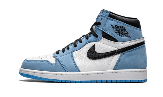 JORDAN 1 RETRO HIGH WHITE UNIVERSITY BLUE BLACK - Alti Brand 