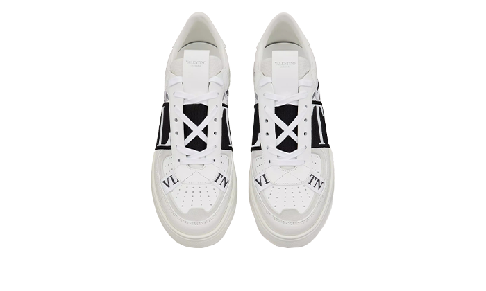 VALENTINO GARAVANI SNEAKER LOW-TOP VL7N WHITE BLACK