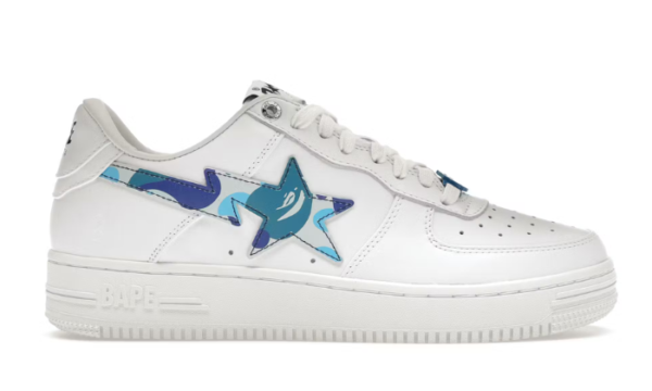 BAPE STA ABC CAMO WHITE BLUE (2022)