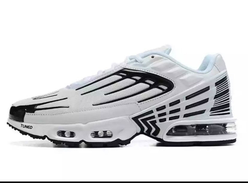 NIKE TN WHITE AND BLACK - Alti Brand 