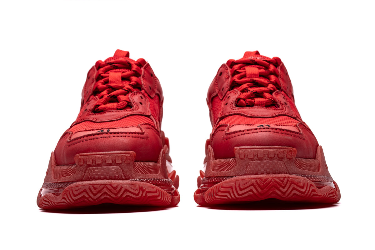 BALENCIAGA TRIPLE S RED - Alti Brand 
