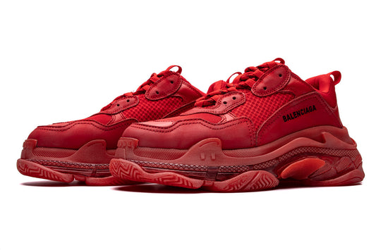 BALENCIAGA TRIPLE S RED - Alti Brand 