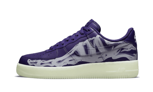 NIKE AIR FORCE 1  PURPLE SKELETON HALLOWEEN