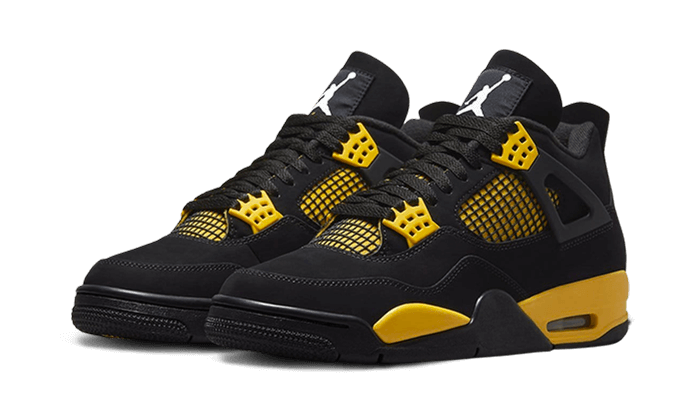 AIR JORDAN 4 2023 BLACK/TOUR YELLOW