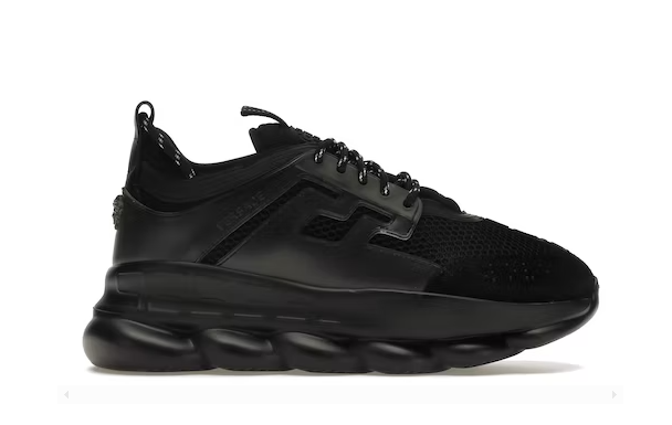 VERSACE CHAIN REACTION BLACK - Alti Brand 